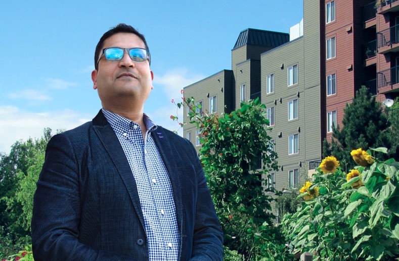 portrait of Mahbubur Meenar