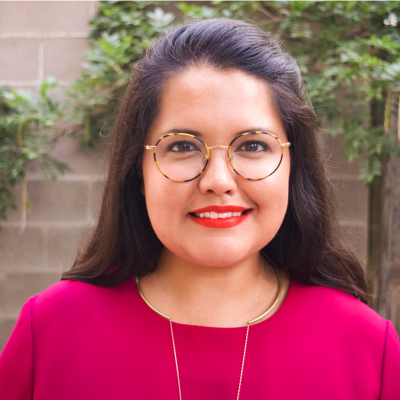 portrait of Edna Ledesma