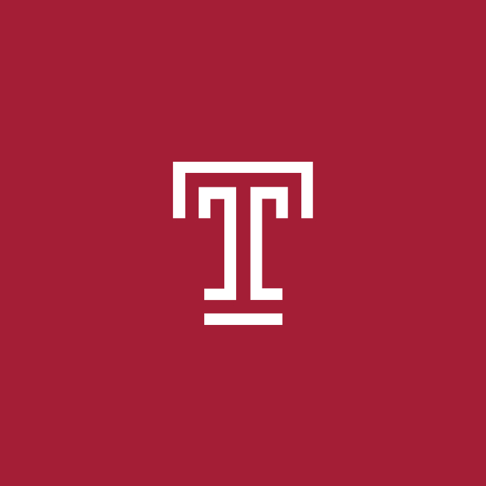logo for Temple University